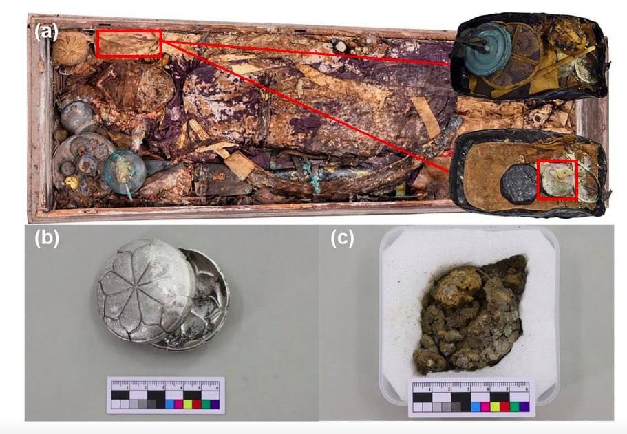 Археологи изучили методы ухода за телом знати в Китае 1300 лет назад
