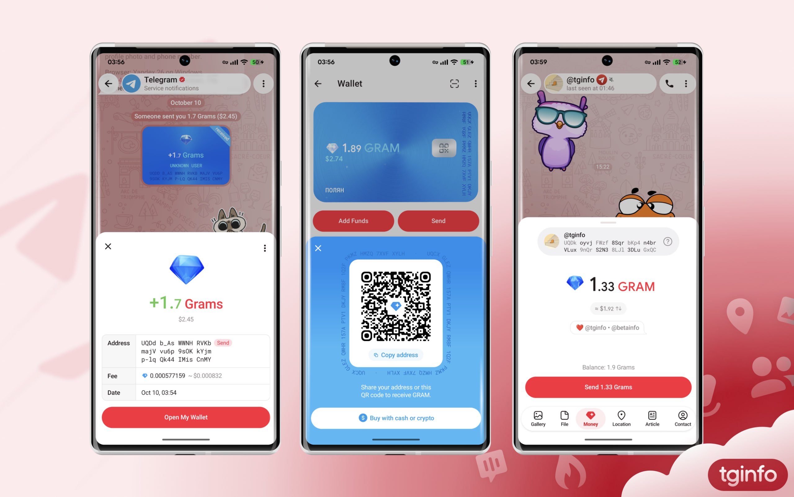 Telegram обновился до версии 13.0 с нативным кошельком Gram
