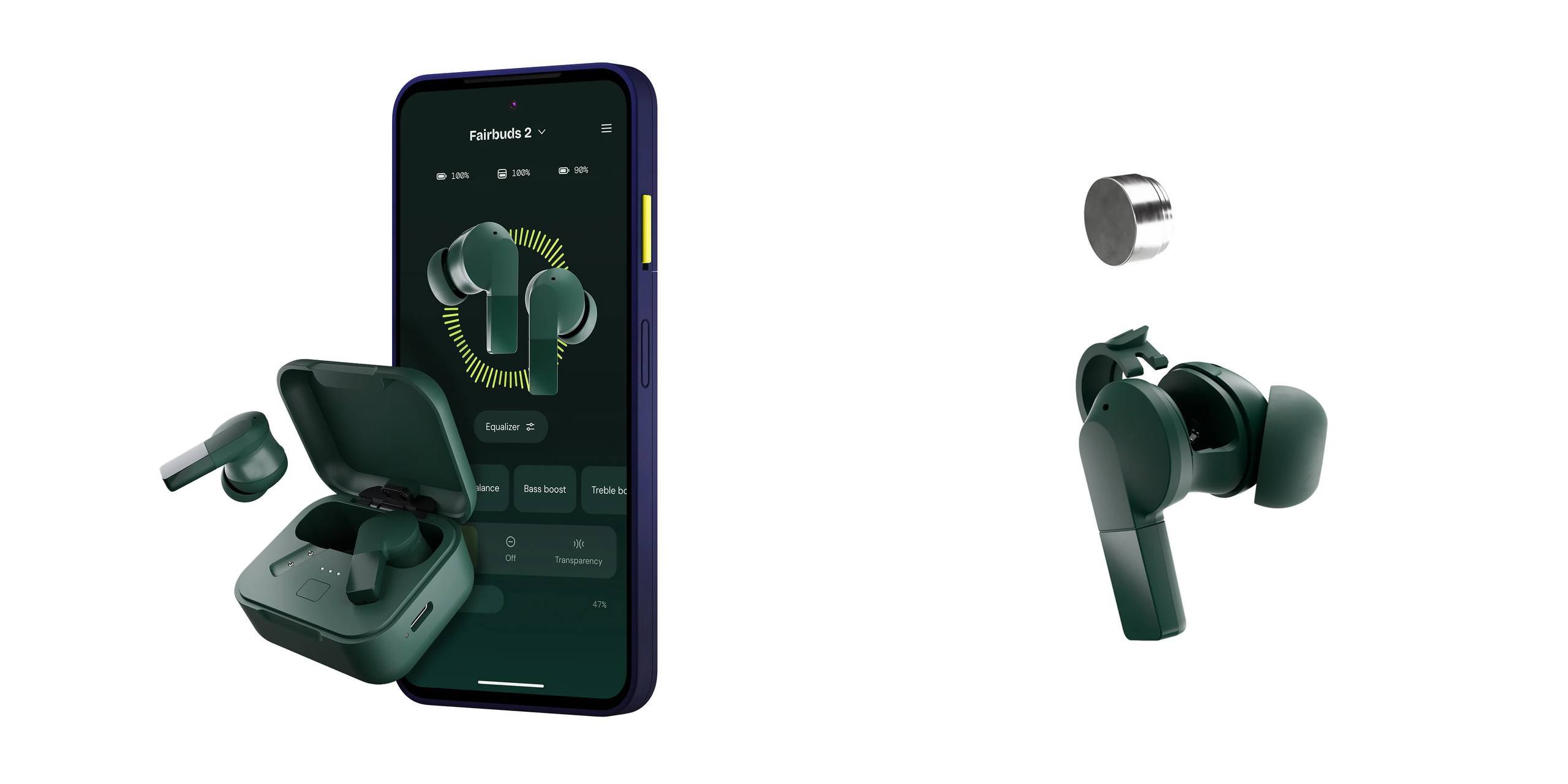 Fairphone представила наушники Fairbuds 2 с заменяемыми компонентами