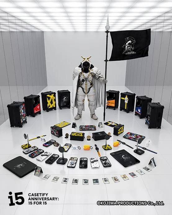 Старт продаж коллаборации Kojima Productions и CASETiFY