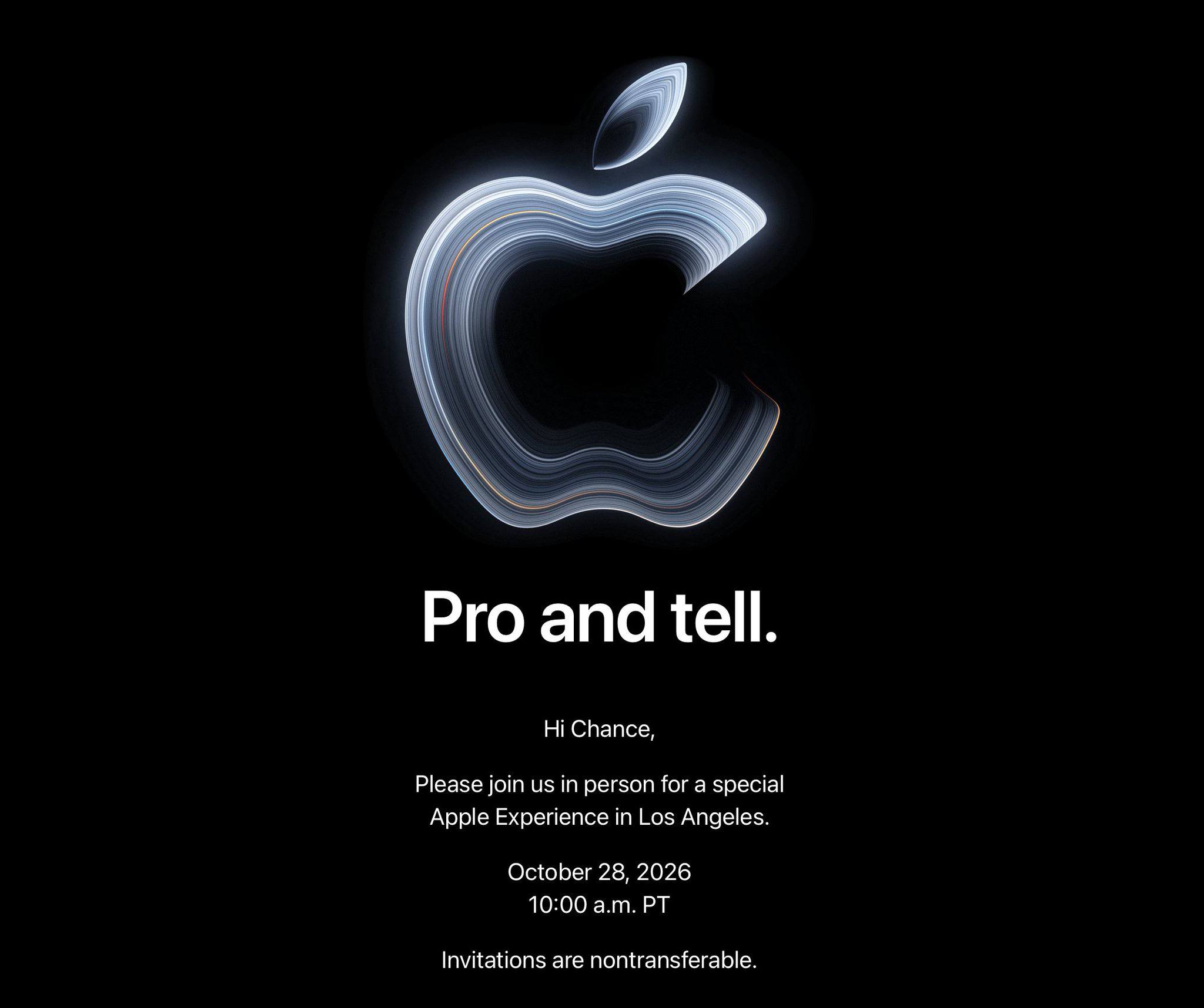 Apple покажет новые устройства 28 октября