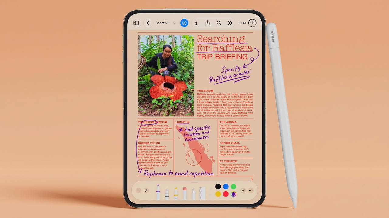 iPhone Duo получит поддержку Apple Pencil (USB-C) с iOS 27.2