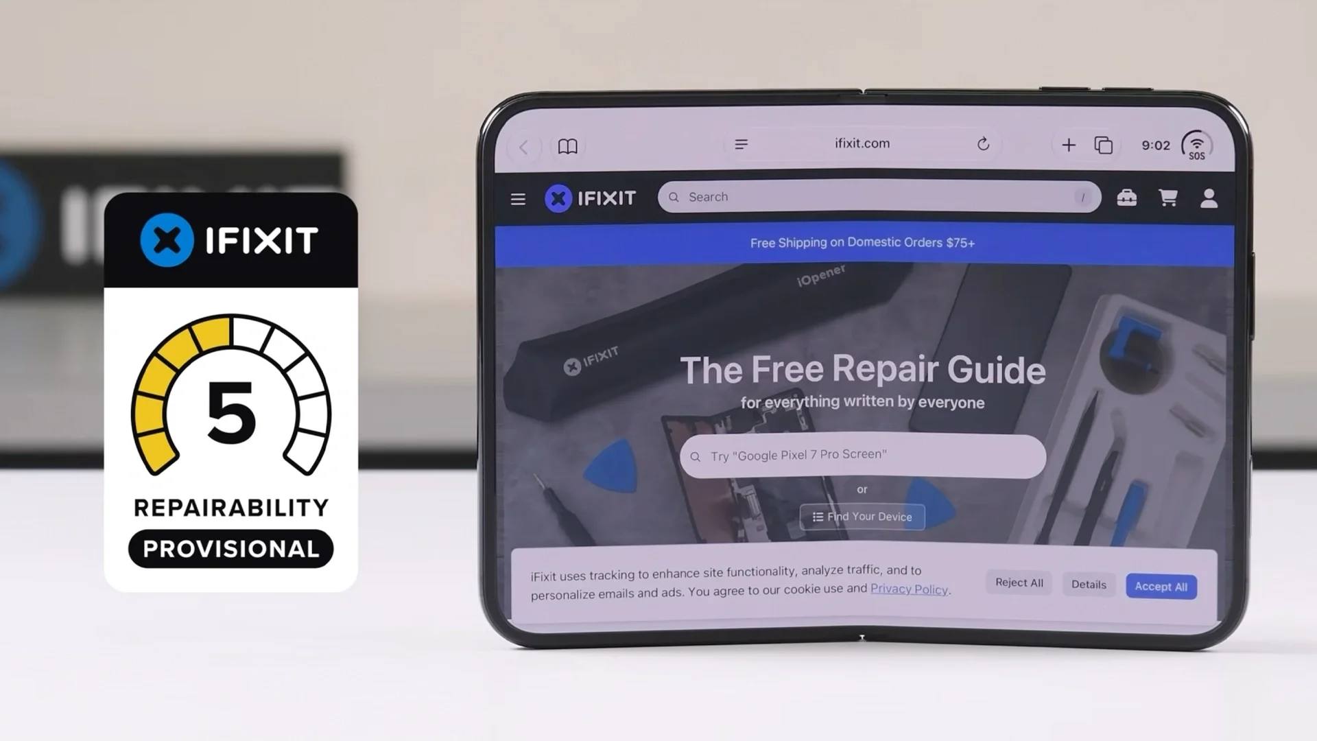 iFixit оценили ремонтопригодность iPhone Duo в 5 баллов из 10