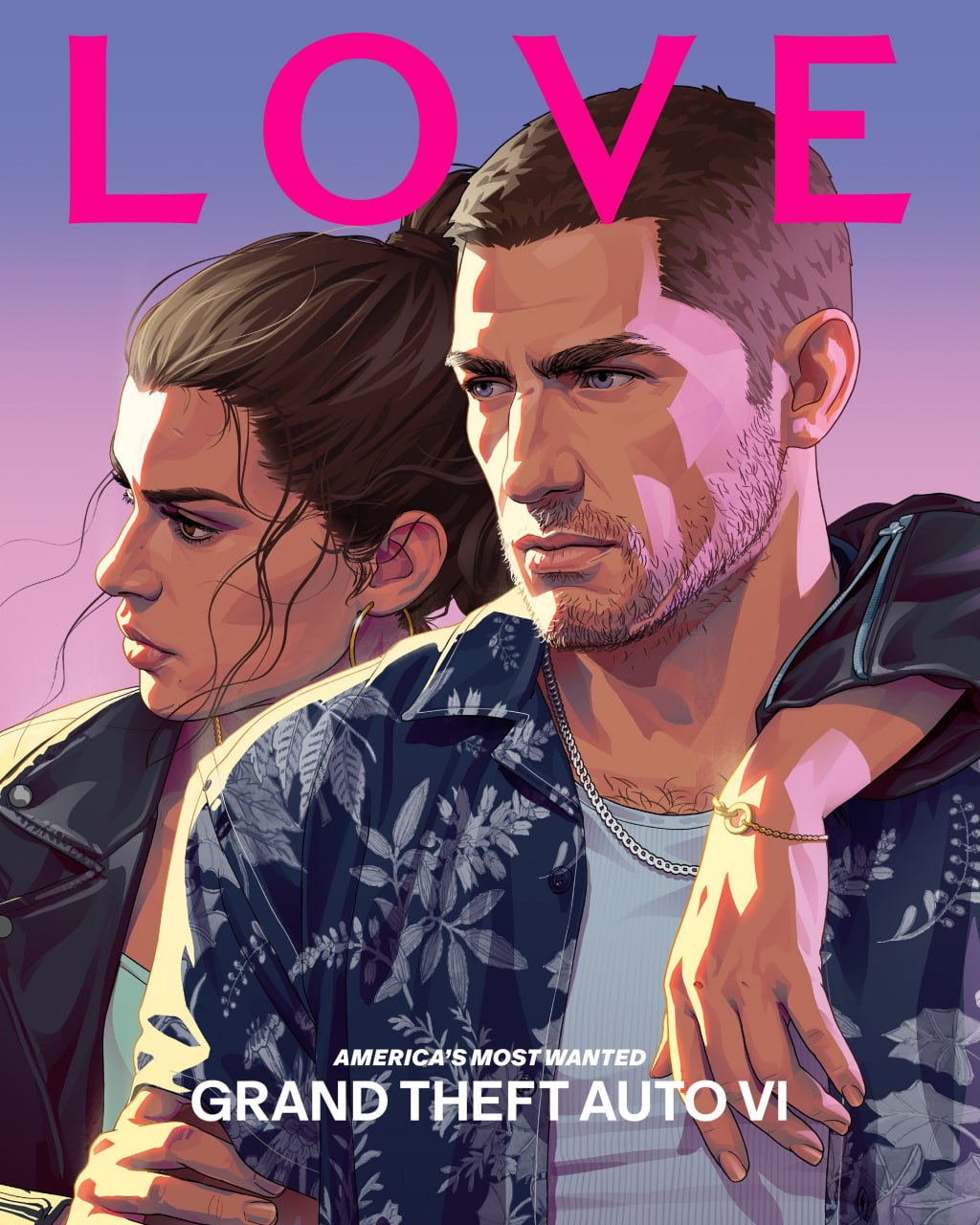 GTA VI появилась на обложке французского журнала Love