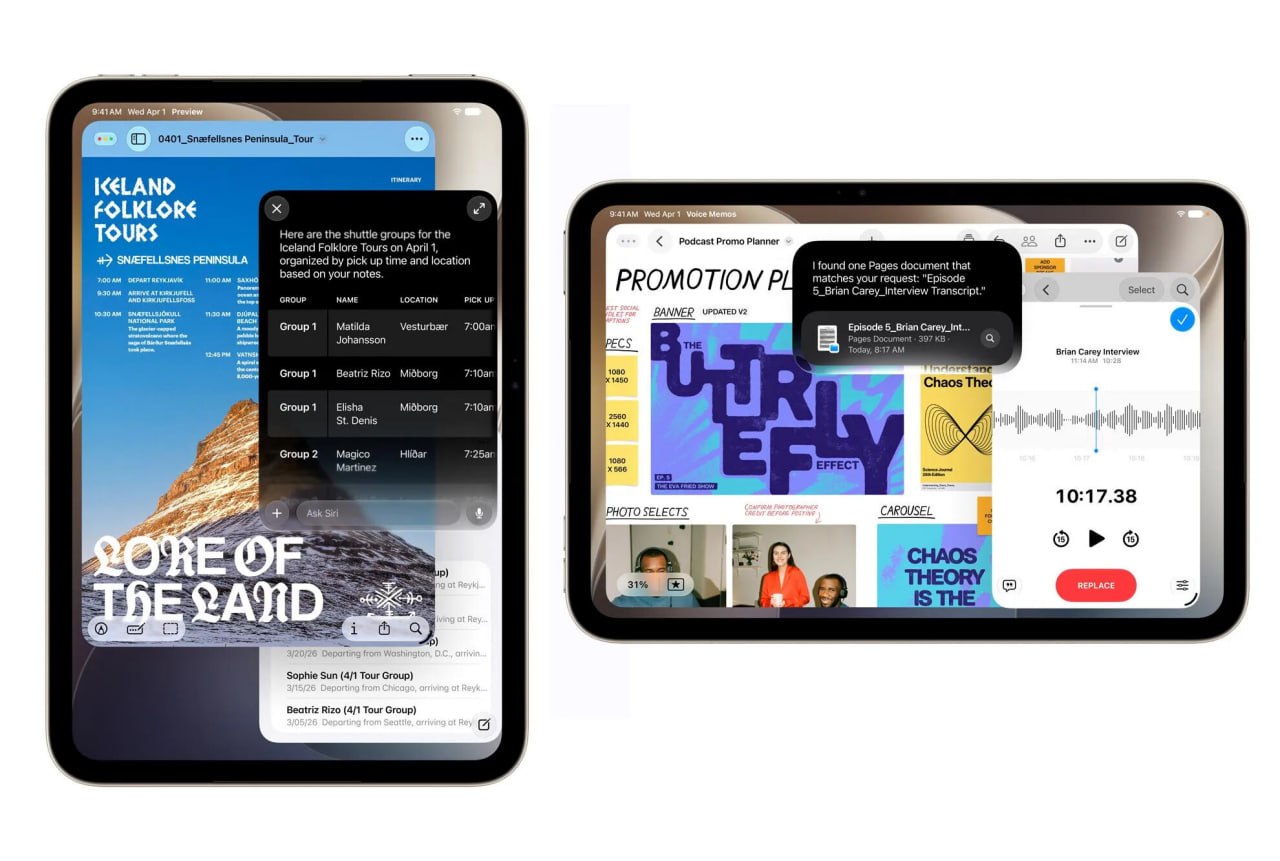 Apple представила iPad mini с OLED-дисплеем