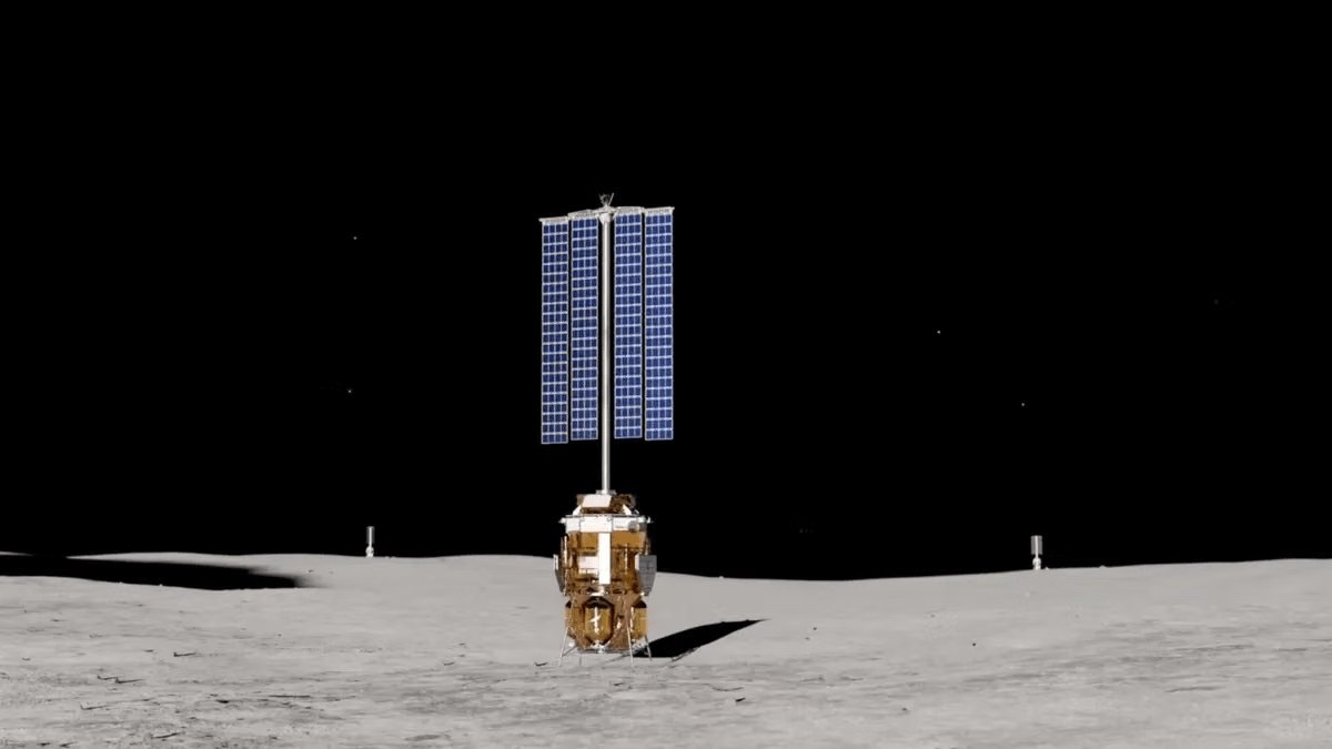 Blue Origin представила проект солнечной электростанции Power Tower для Луны