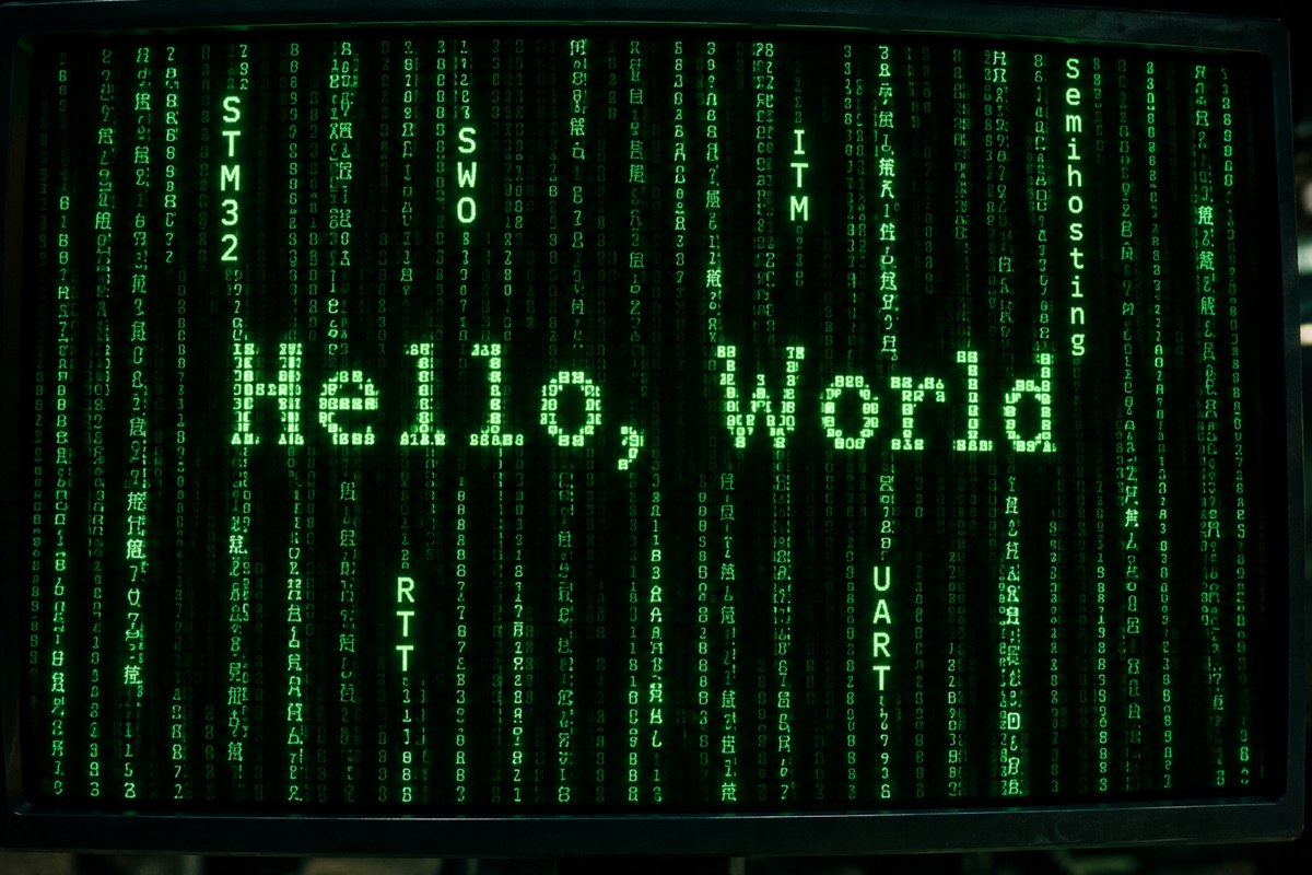 Hello World на STM32: сложности и инструменты