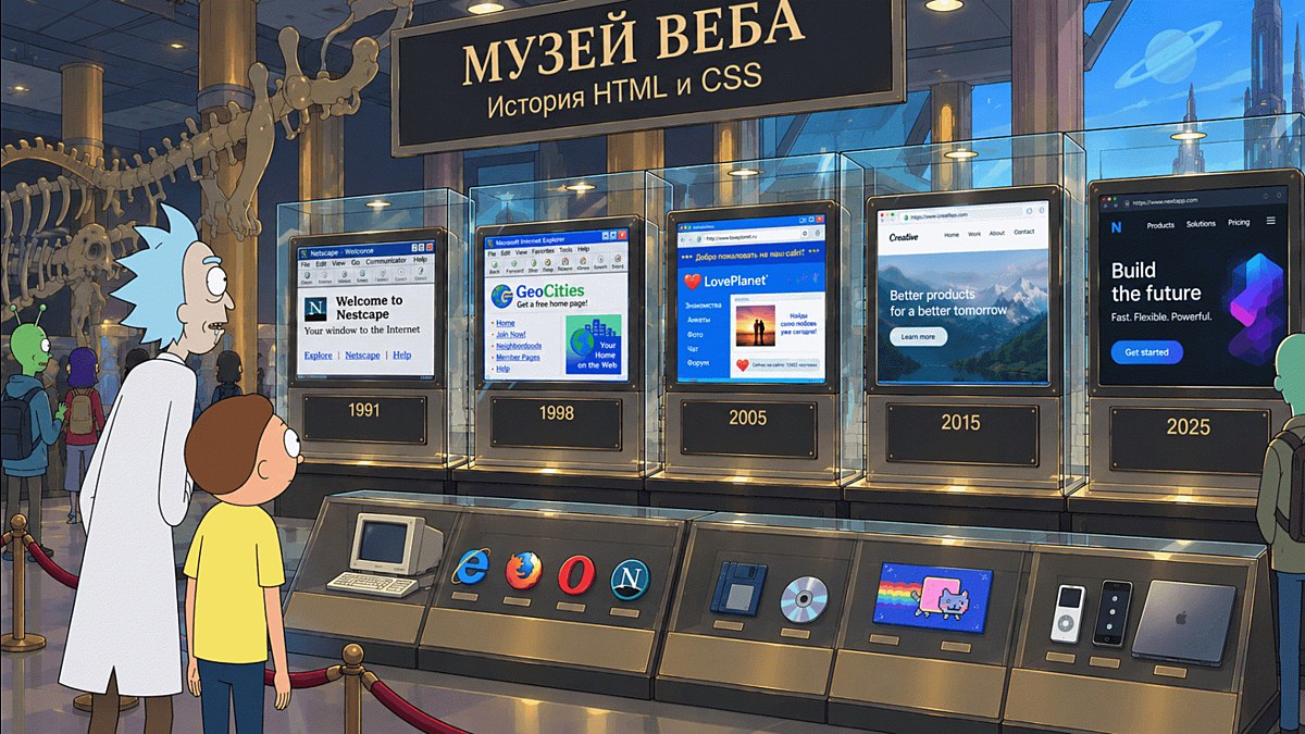 История HTML и CSS: какие элементы и свойства ушли навсегда