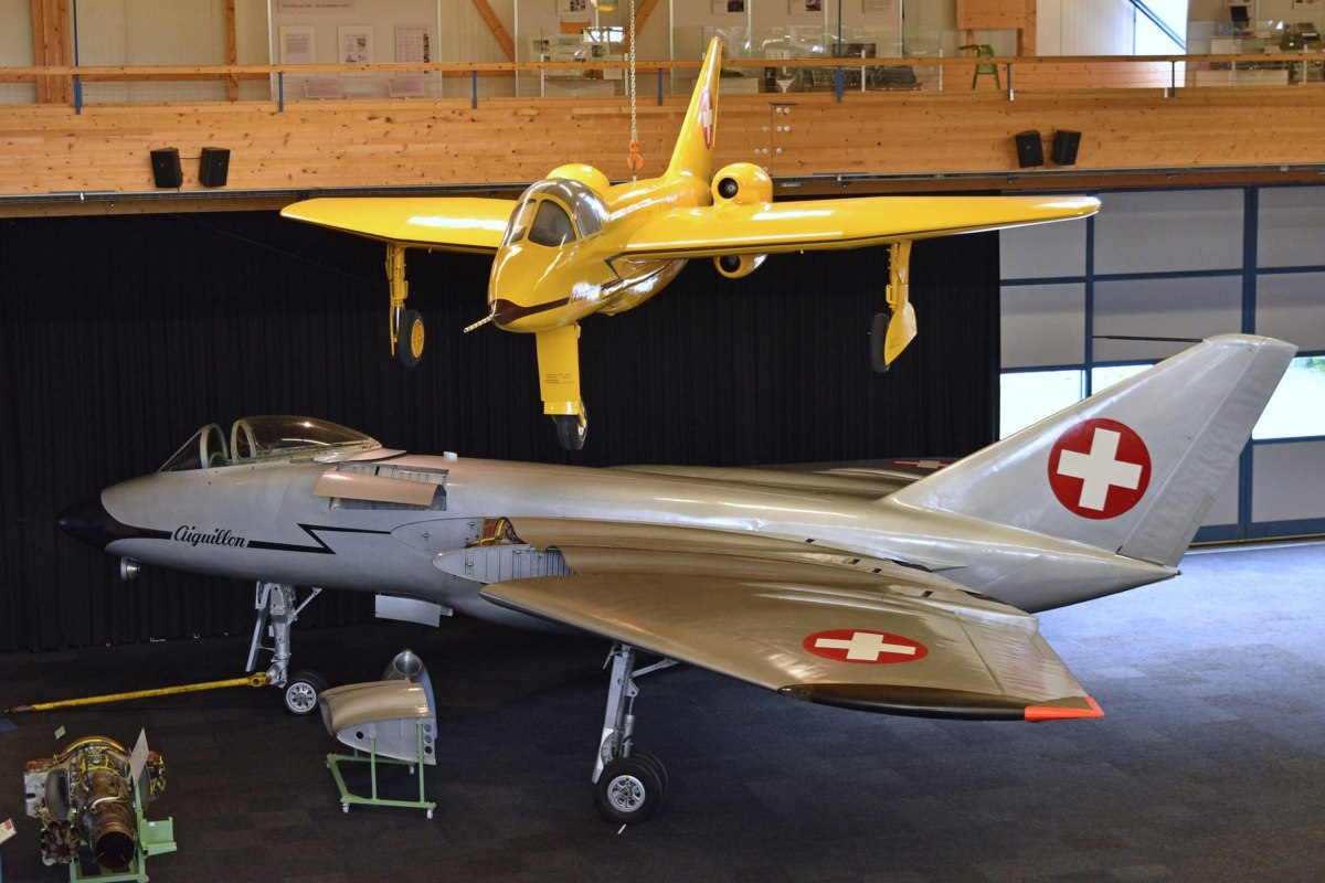 Швейцарский истребитель N-20 Aiguillon