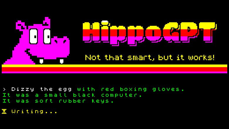 HippoGPT запустили на ZX Spectrum 128K