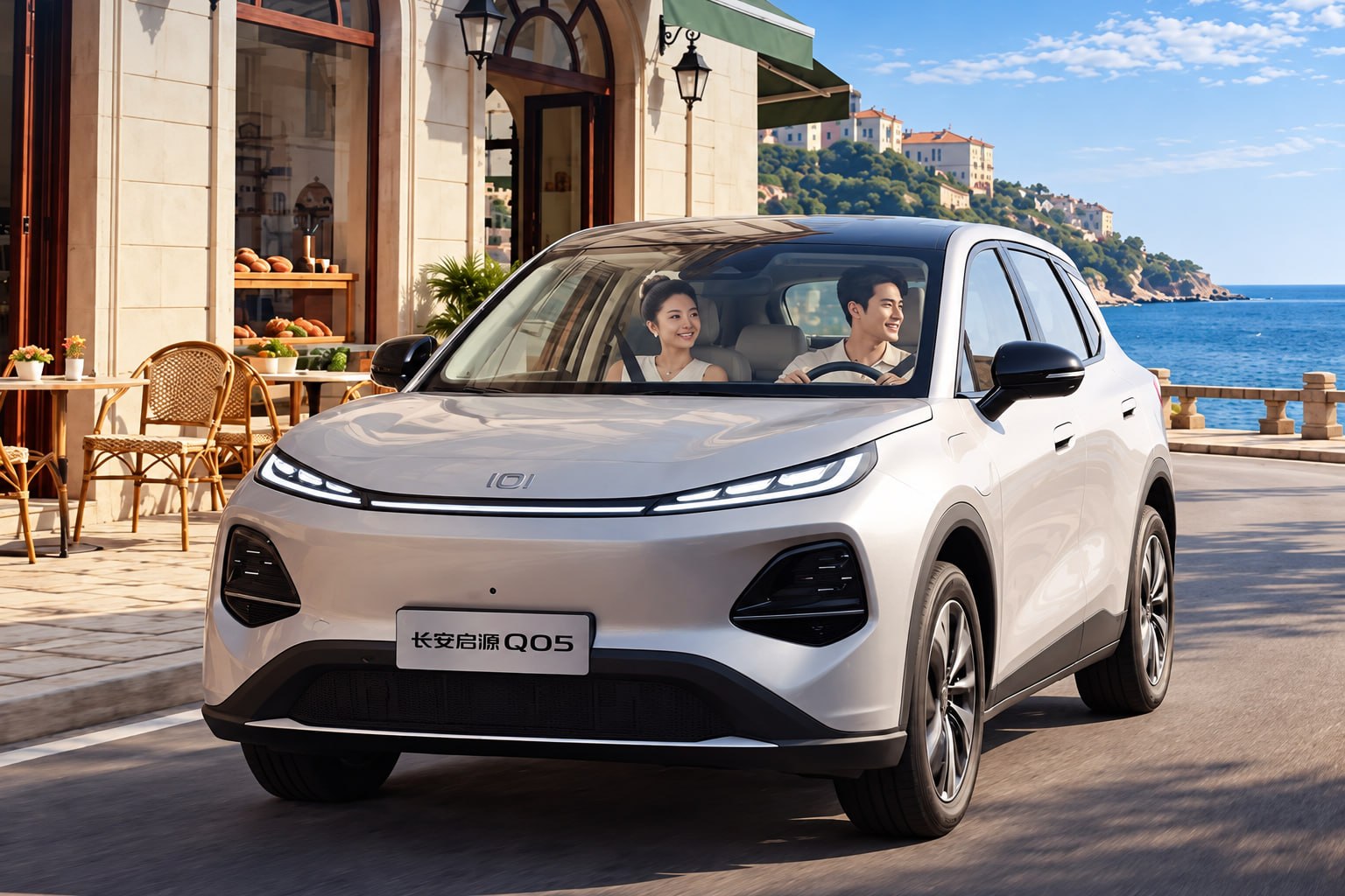 Обновленный кроссовер Changan Qiyuan Q05 2027 года