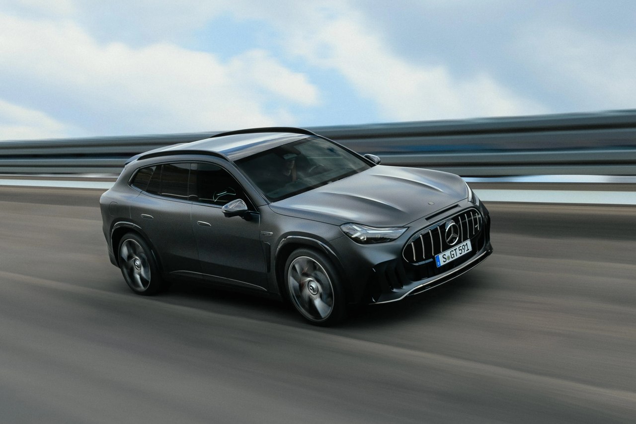 Mercedes-AMG показала электрический GT SUV с зарядкой на 450 км за 10 минут