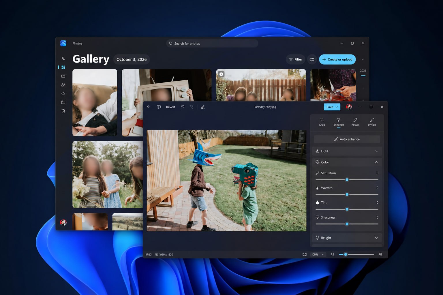 В Windows 11 разделят приложение «Фотографии»