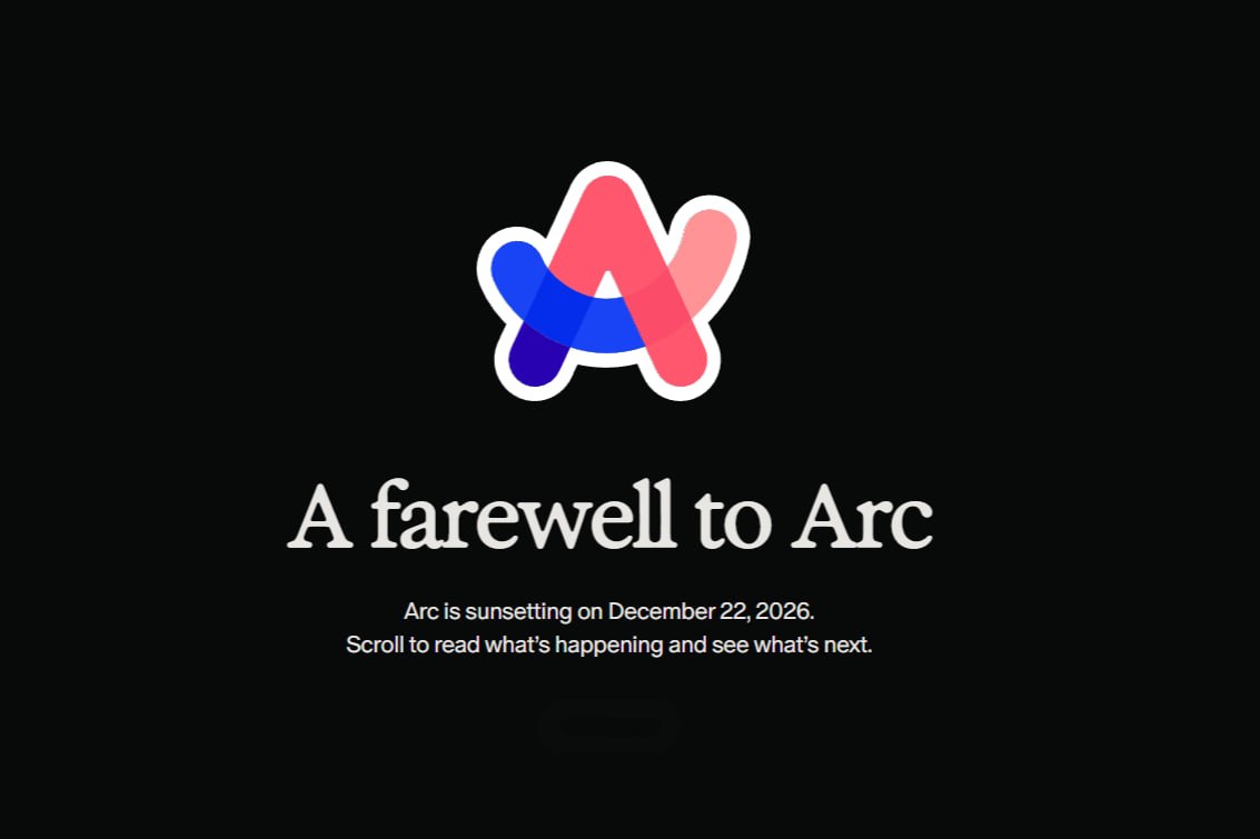 The Browser Company закроет Arc 22 декабря