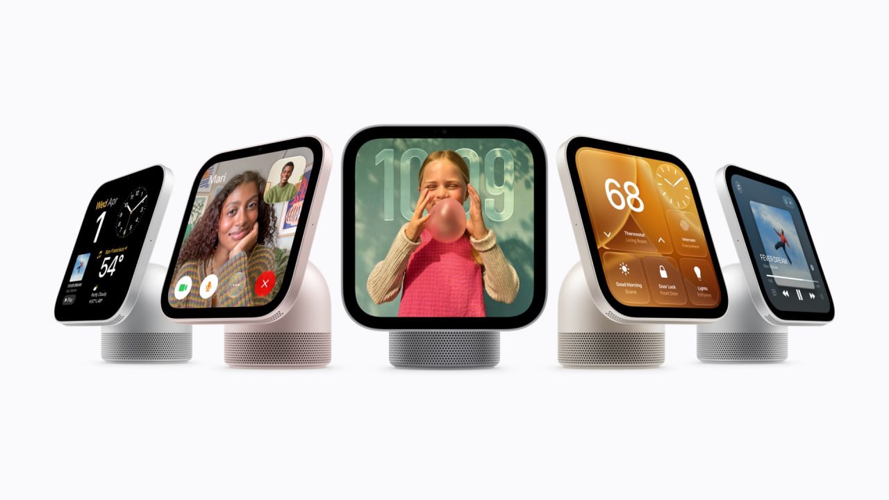 Apple представила умный дисплей HomeView