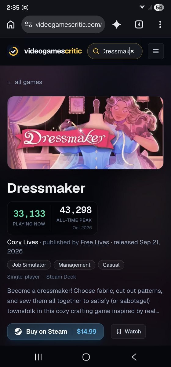 Сравнение онлайна Dressmaker и Gears of War E-Day