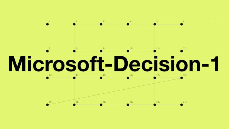 Microsoft представила специализированную ИИ-модель Decision-1