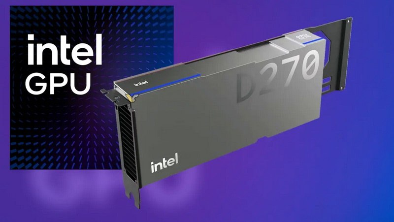 Intel представила ИИ-ускоритель D270 без графических ядер