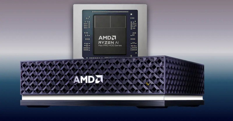 AMD выпустила мини-ПК Ryzen AI Halo на чипе Ryzen AI Max+ Pro 495