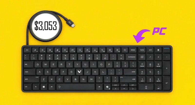 HP представила EliteBoard G2a: компьютер в корпусе клавиатуры