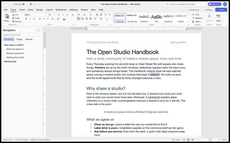 Разработчик клона Photoshop создает бесплатные аналоги Microsoft Office