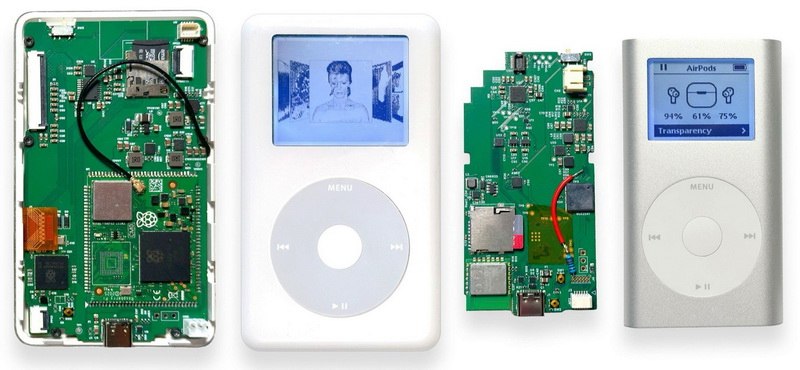 Модификация старых iPod с платами Sprout