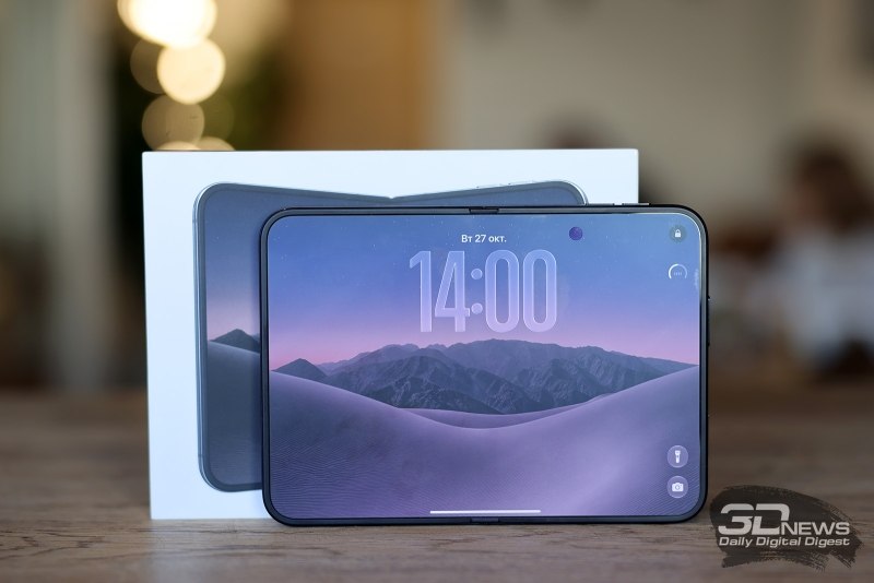 Первые впечатления от складного iPhone Duo