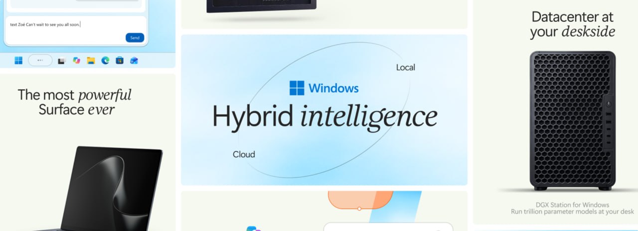 Microsoft представила Microsoft Execution Containers и новые устройства на чипе NVIDIA RTX Spark