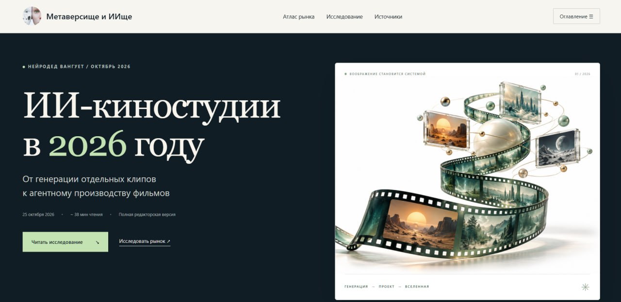 Рынок ИИ-киностудий: девять продуктов с Director в названии