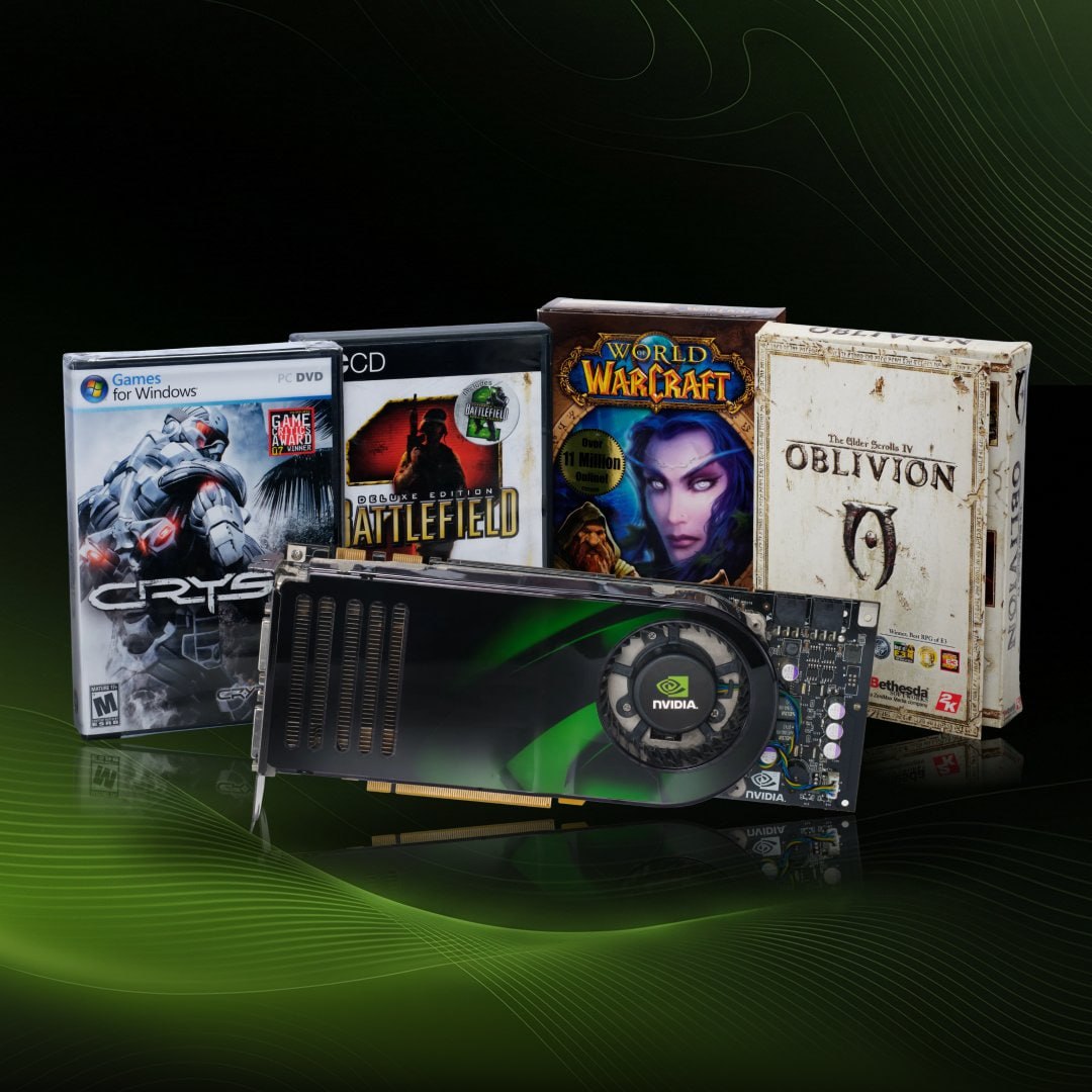 NVIDIA отмечает 20-летие видеокарты GeForce 8800 GTX