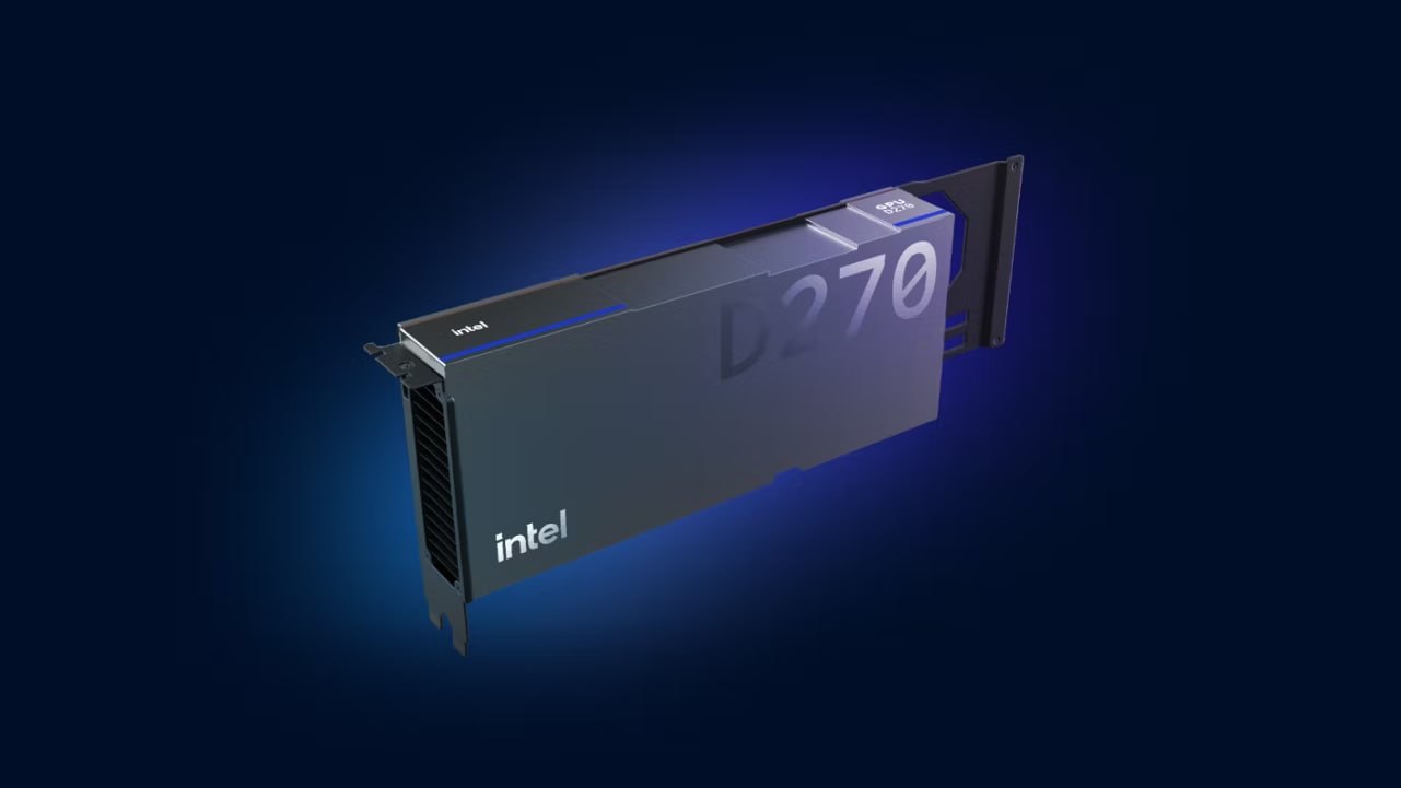 Intel представила ускоритель D270 для инференса ИИ