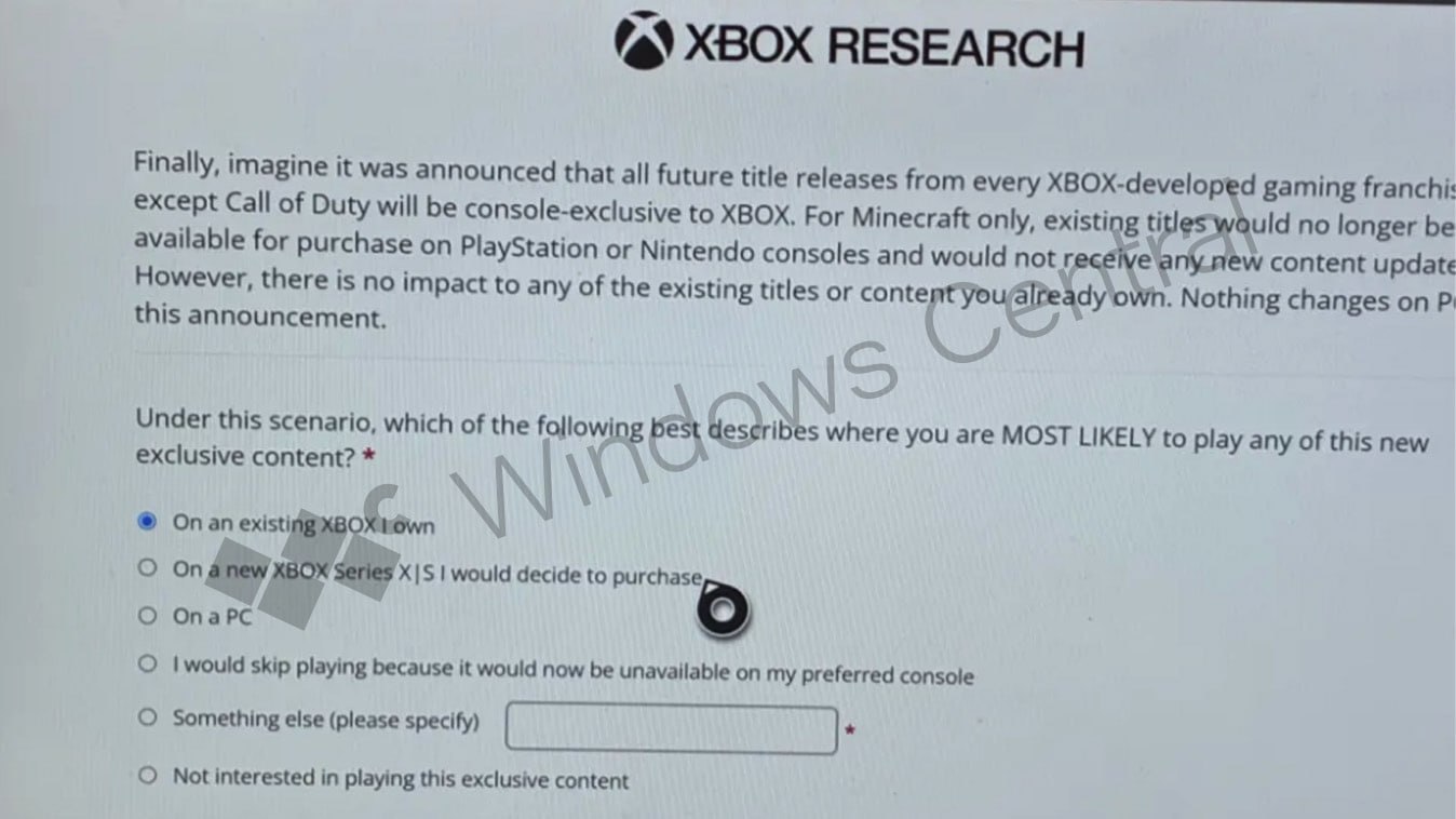 Microsoft проверяет реакцию на возможный возврат эксклюзивов Xbox