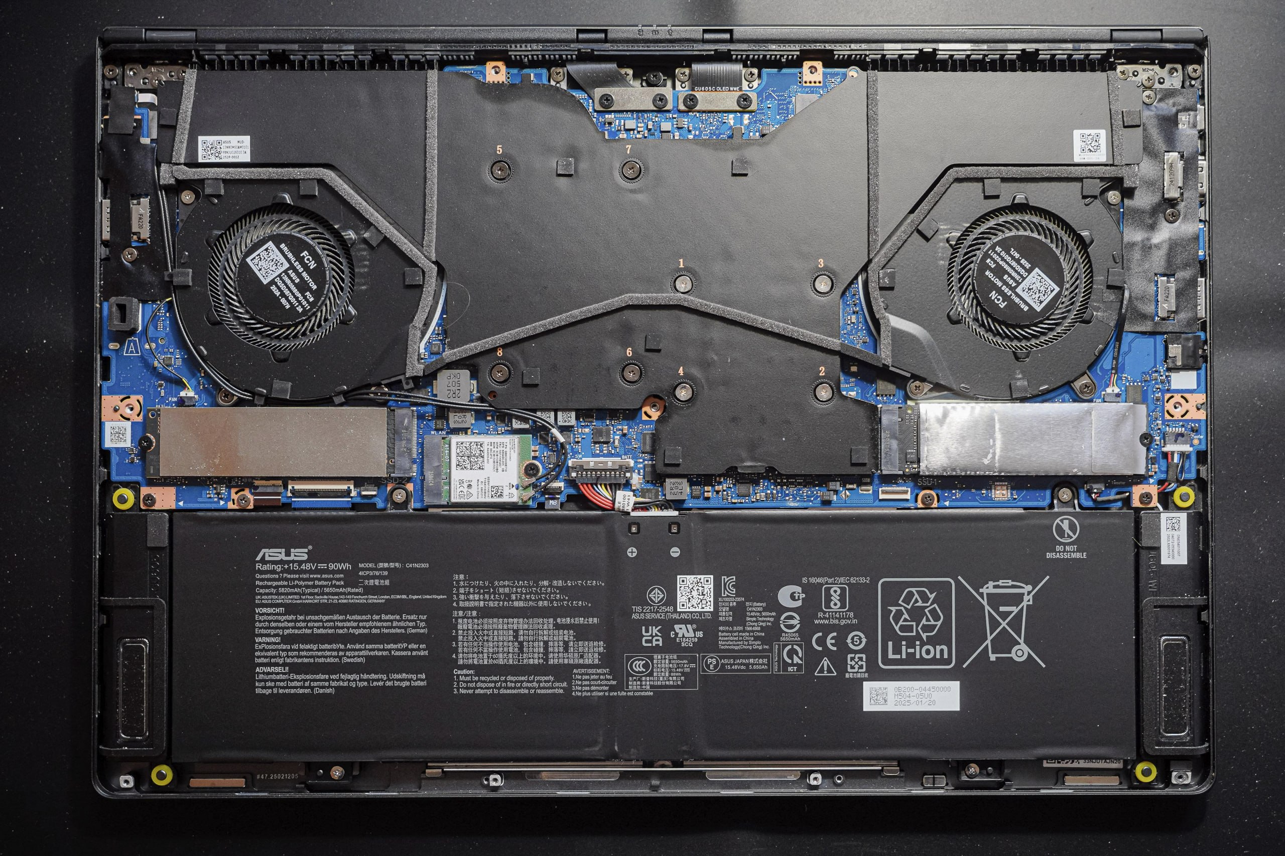 Графеновая термопрокладка повысила результат ноутбука в Cinebench на 35%