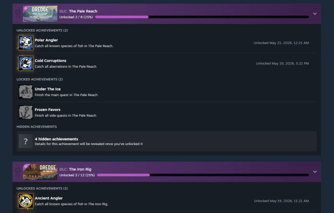 Steam разделит достижения игр и дополнений