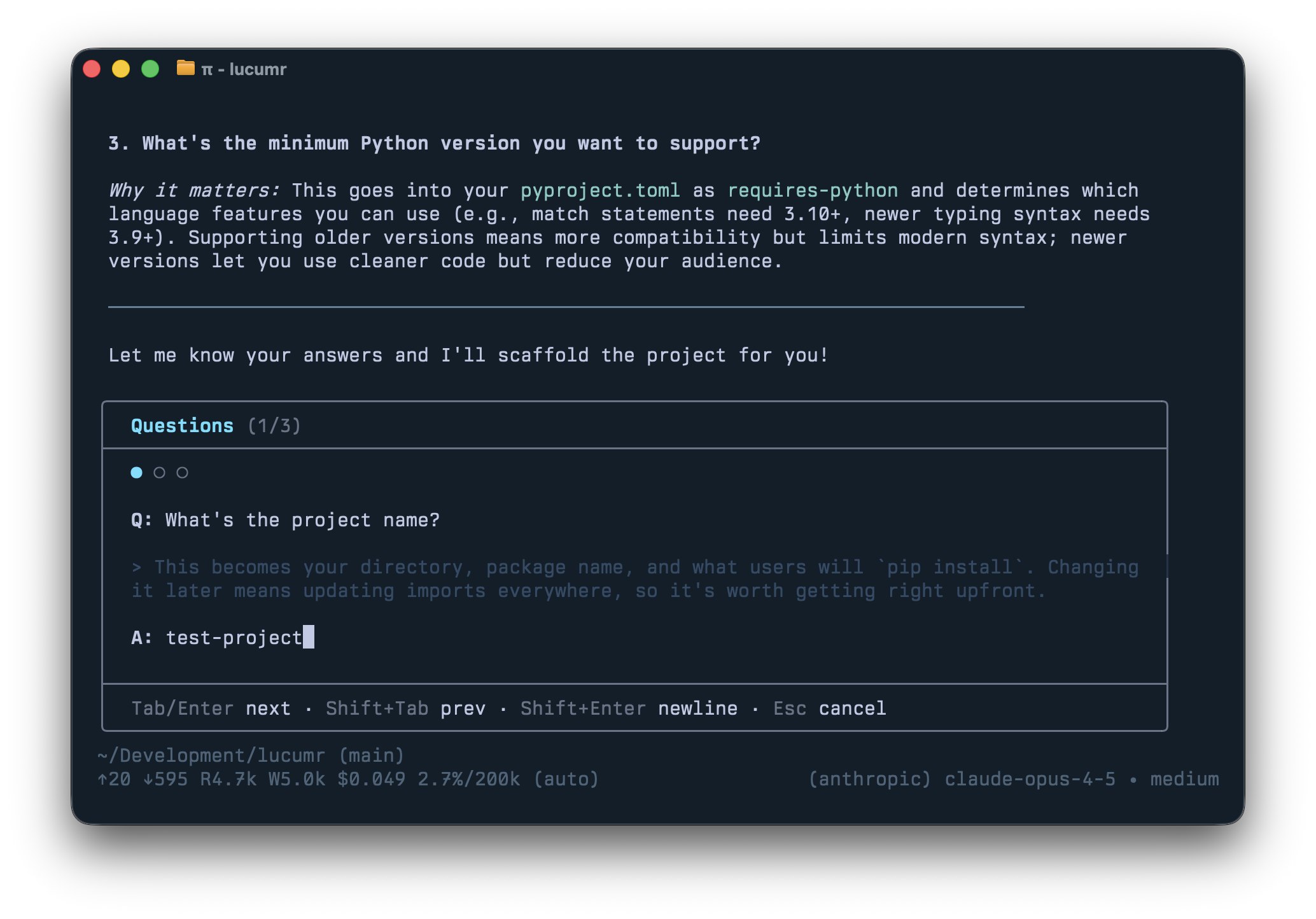Настройка ИИ-агента Pi.dev