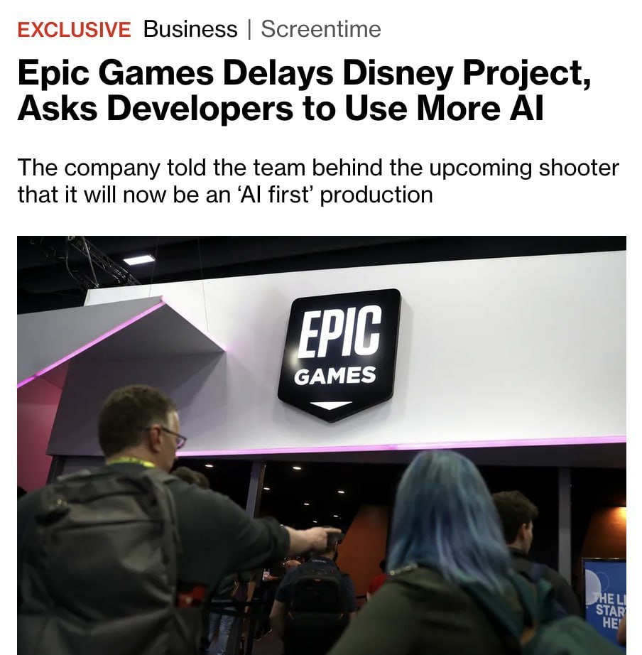 Epic Games разрабатывает игру с помощью ИИ-кодинга