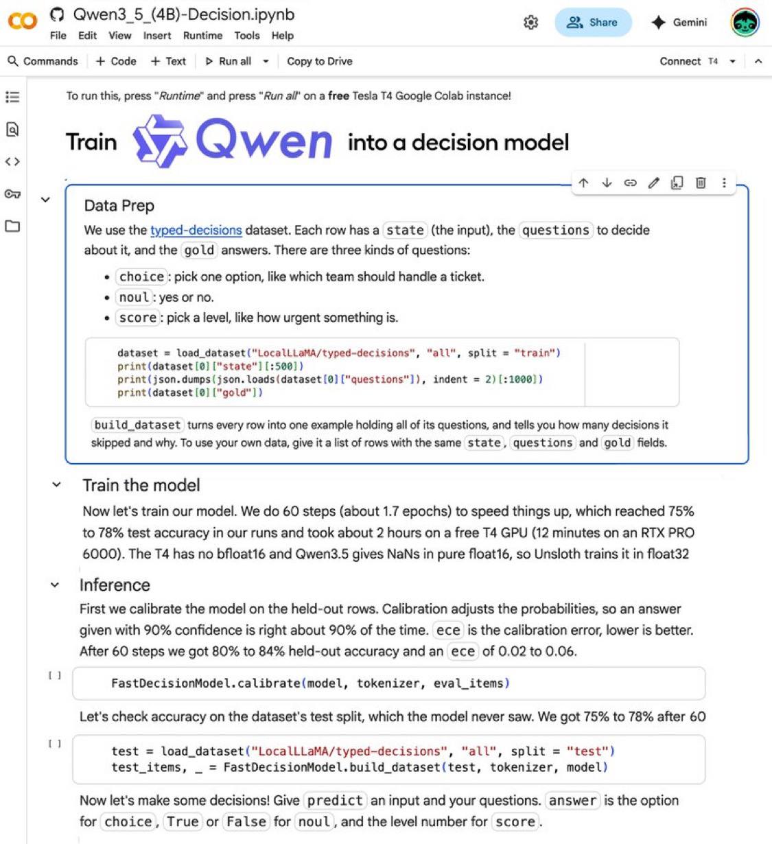 Гайд по обучению модели принятия решений на базе Qwen3.5-4B