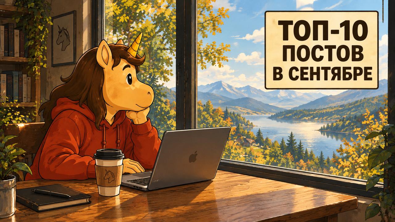 Топ-10 самых интересных постов The Edinorog за сентябрь