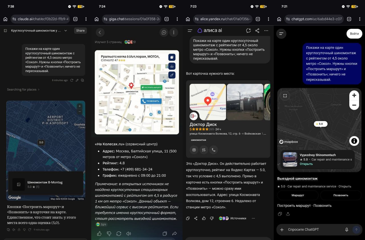 Эксперимент: как нейросети справляются с локальным поиском