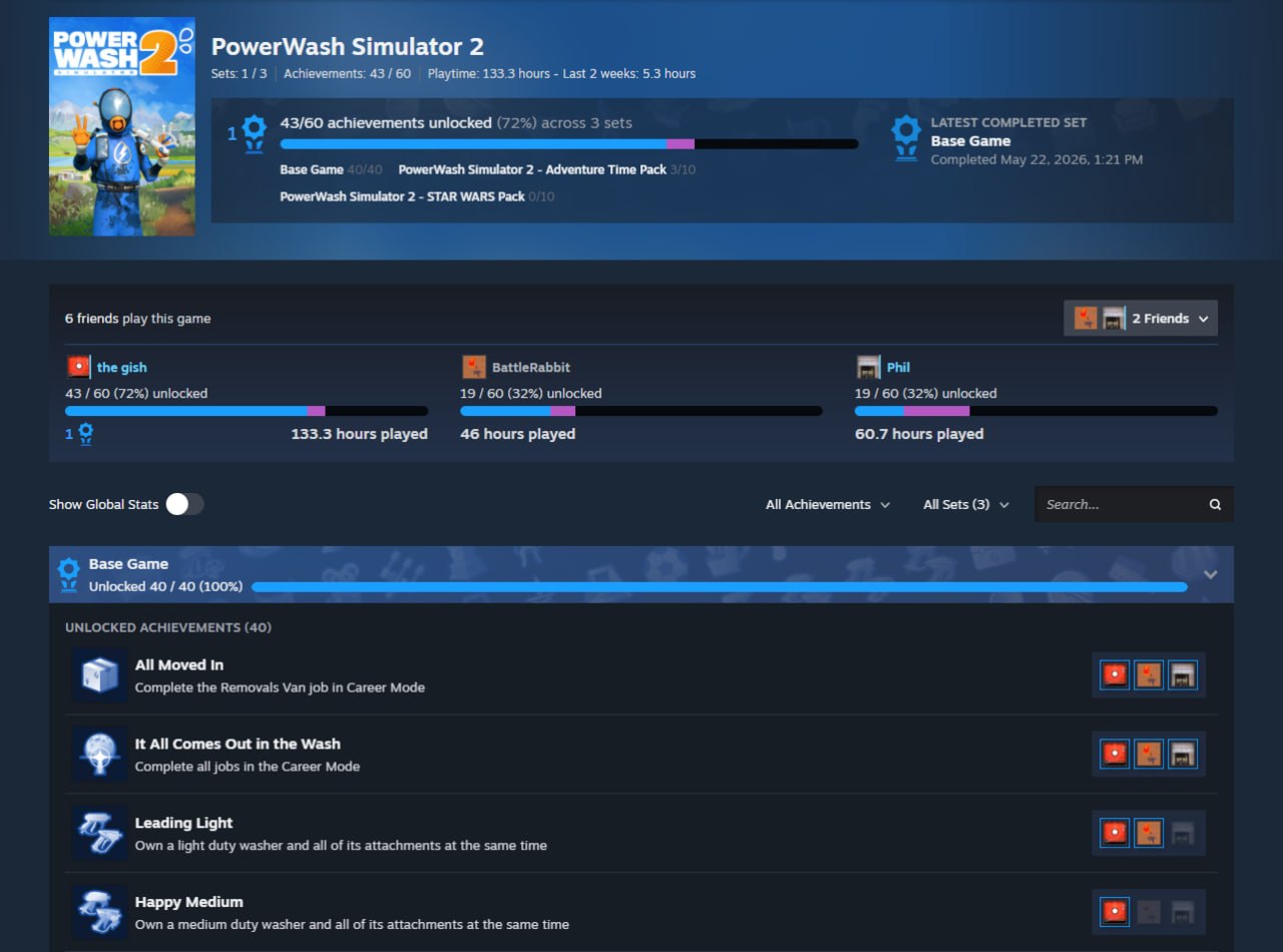 Steam улучшил работу с достижениями