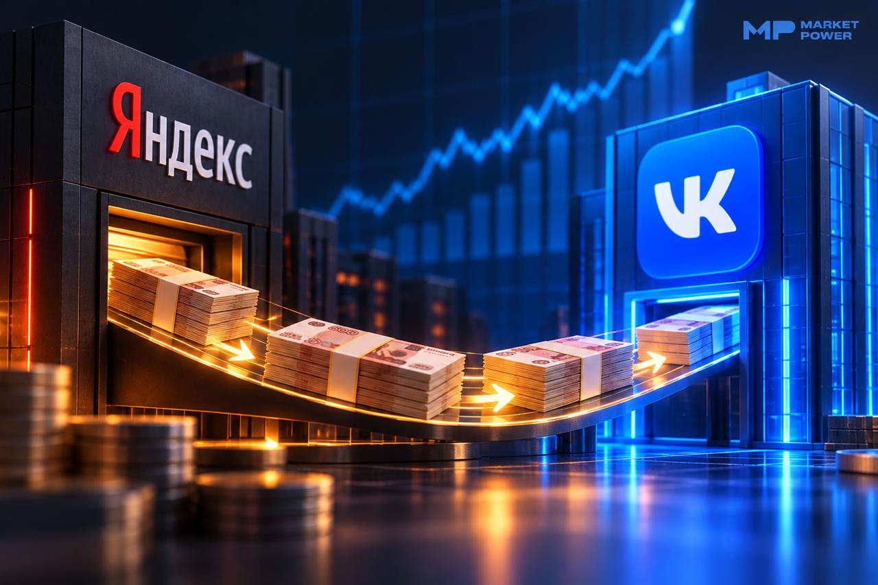 Анализ влияния сбоев в дата-центрах Яндекса на акции VK
