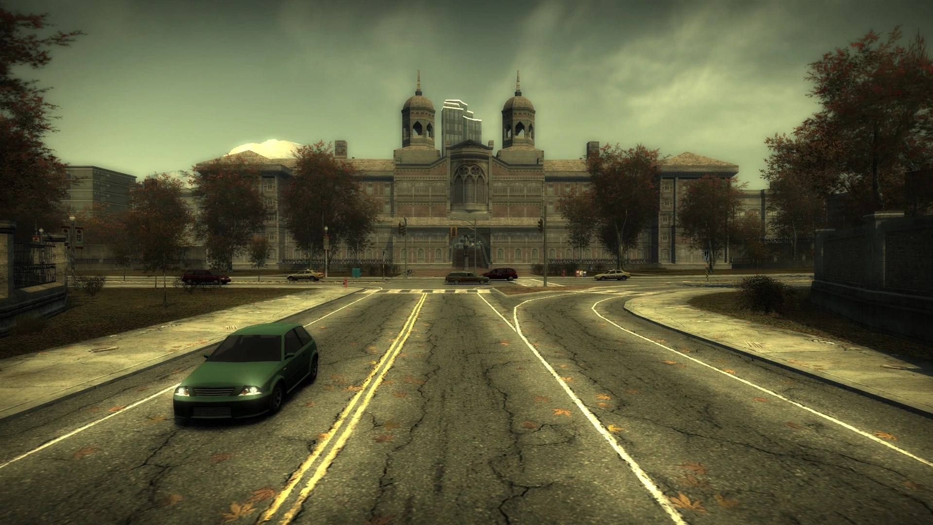 Кампус колледжа Роузвуд в Need for Speed: Most Wanted