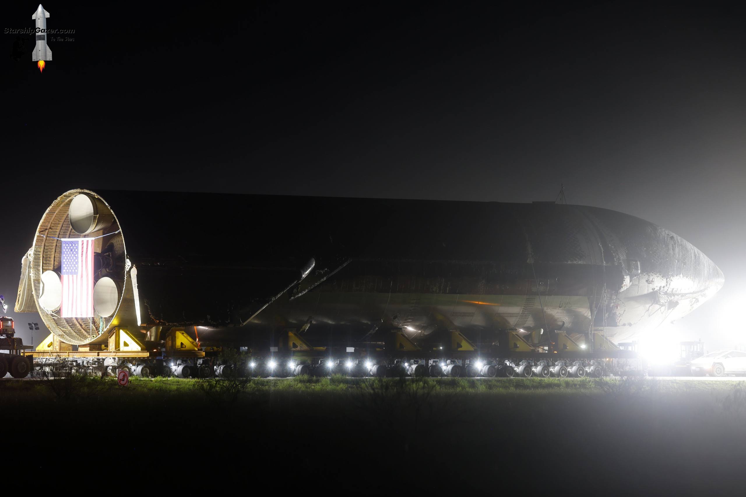 Starship S40 вернулся в Техас после орбитального полета