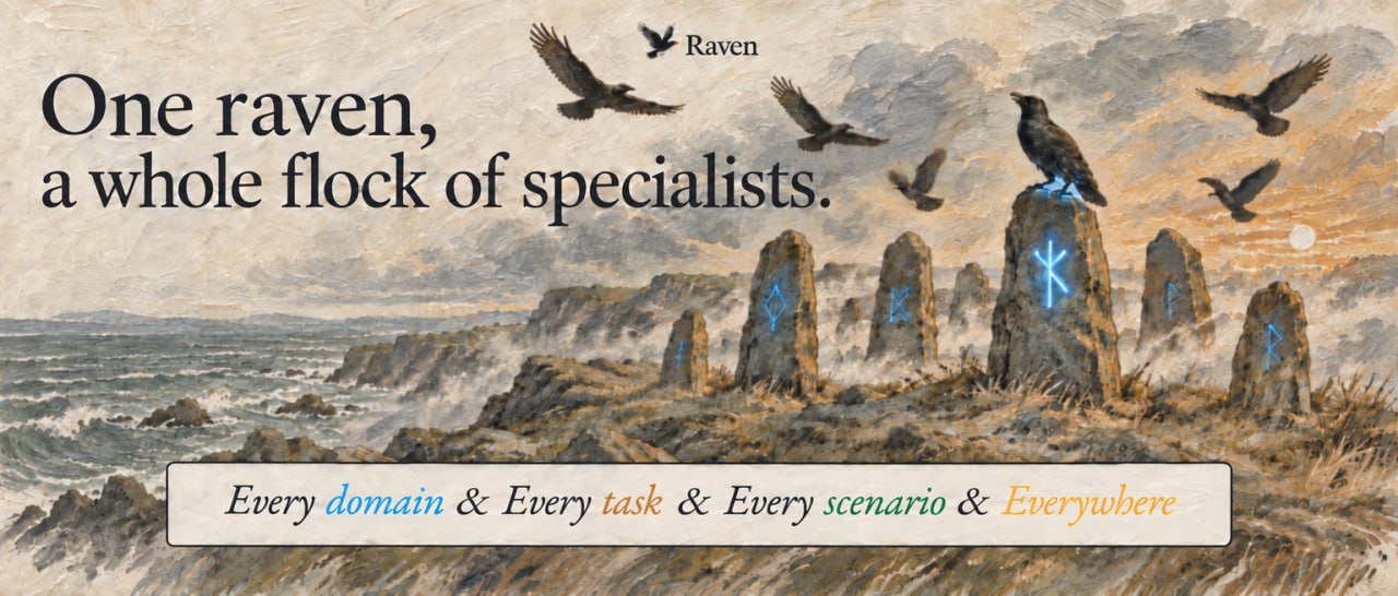 Raven: автономная система для создания и управления AI-агентами