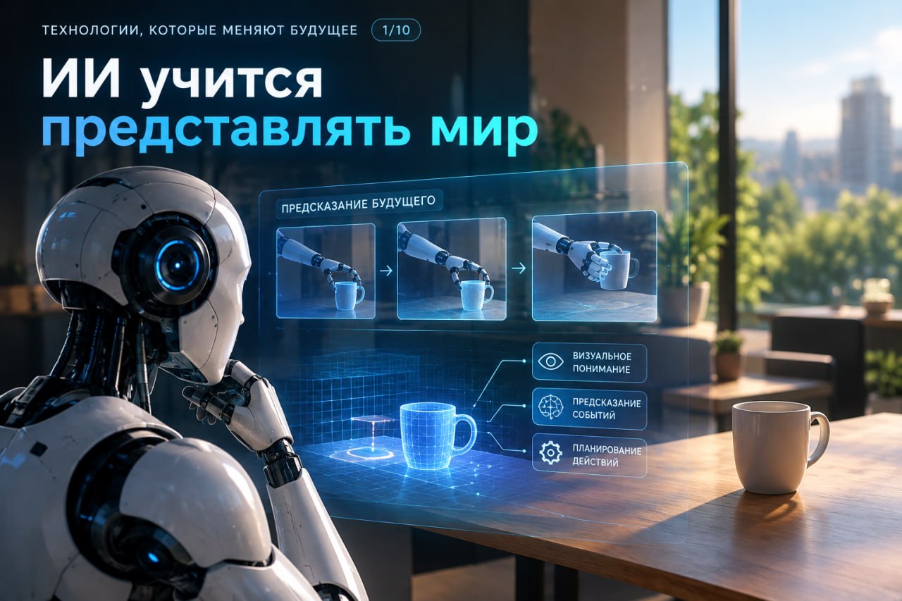 World Models: следующий этап развития ИИ для робототехники