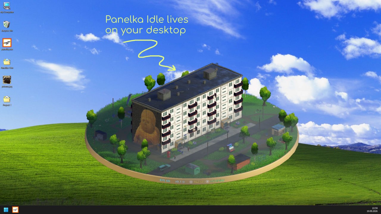 Анонс Panelka Idle: десктопный симулятор жизни в панельном доме