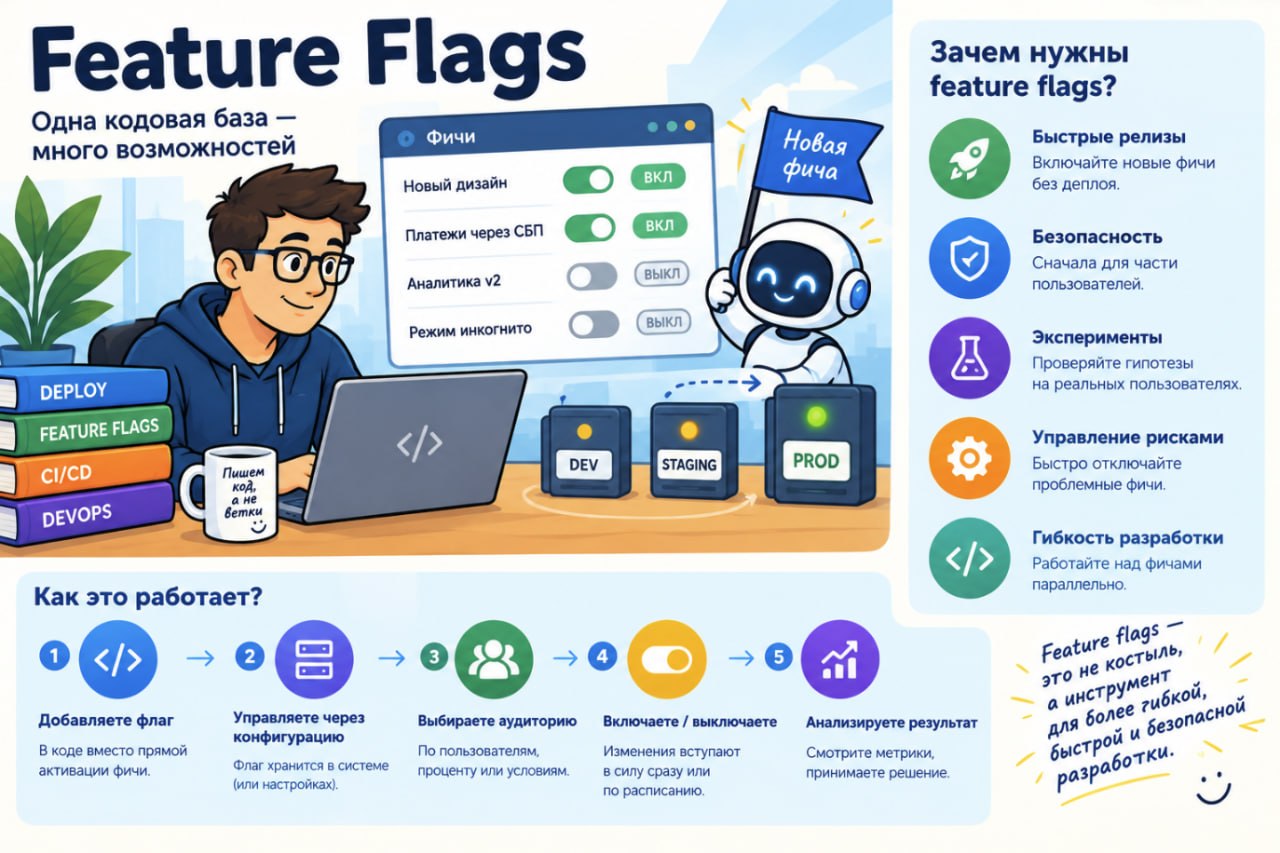 Feature flags: управление функциями без повторного деплоя